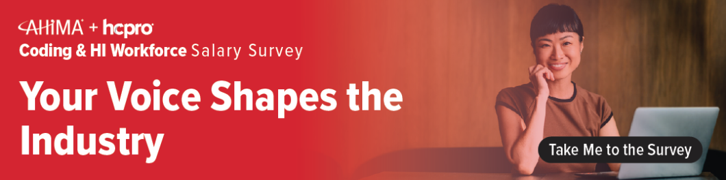 Click here to take the HI and coding salary survey