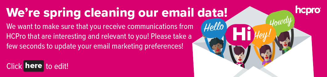 Update your Marketing Preferences